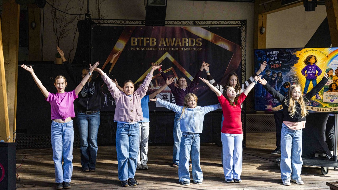 Auftritt bei den BTFB-Awards