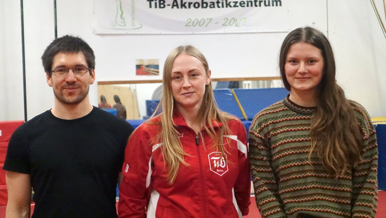 Drei neue Kampfrichter für die TiB Sportakrobatik