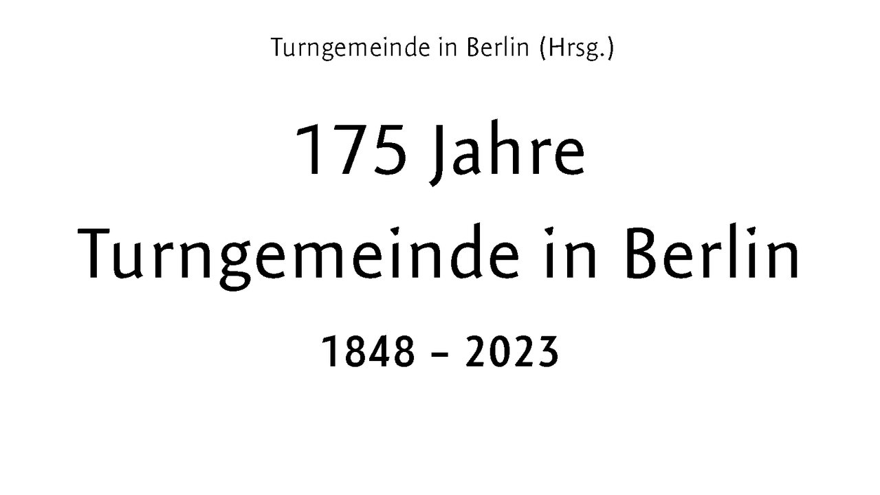 175 Jahre TiB - Festschrift