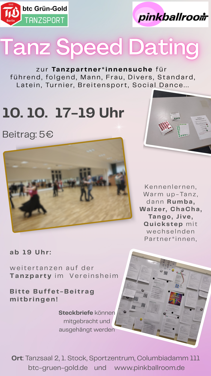 Tanzspeed Dating